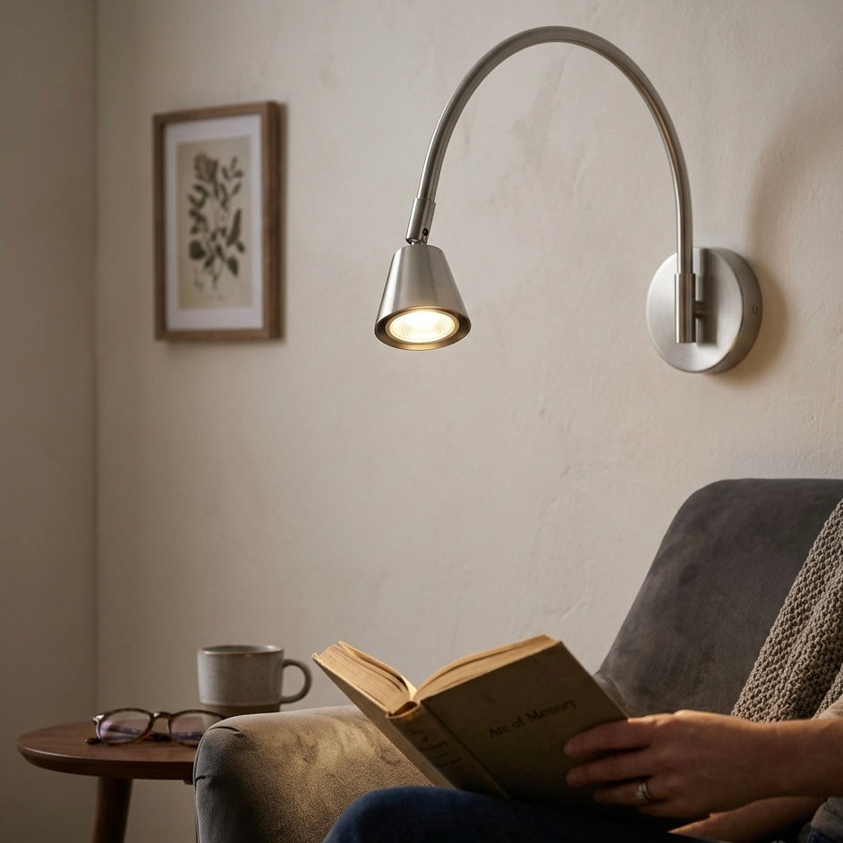Wall Light “Silver Arc”
